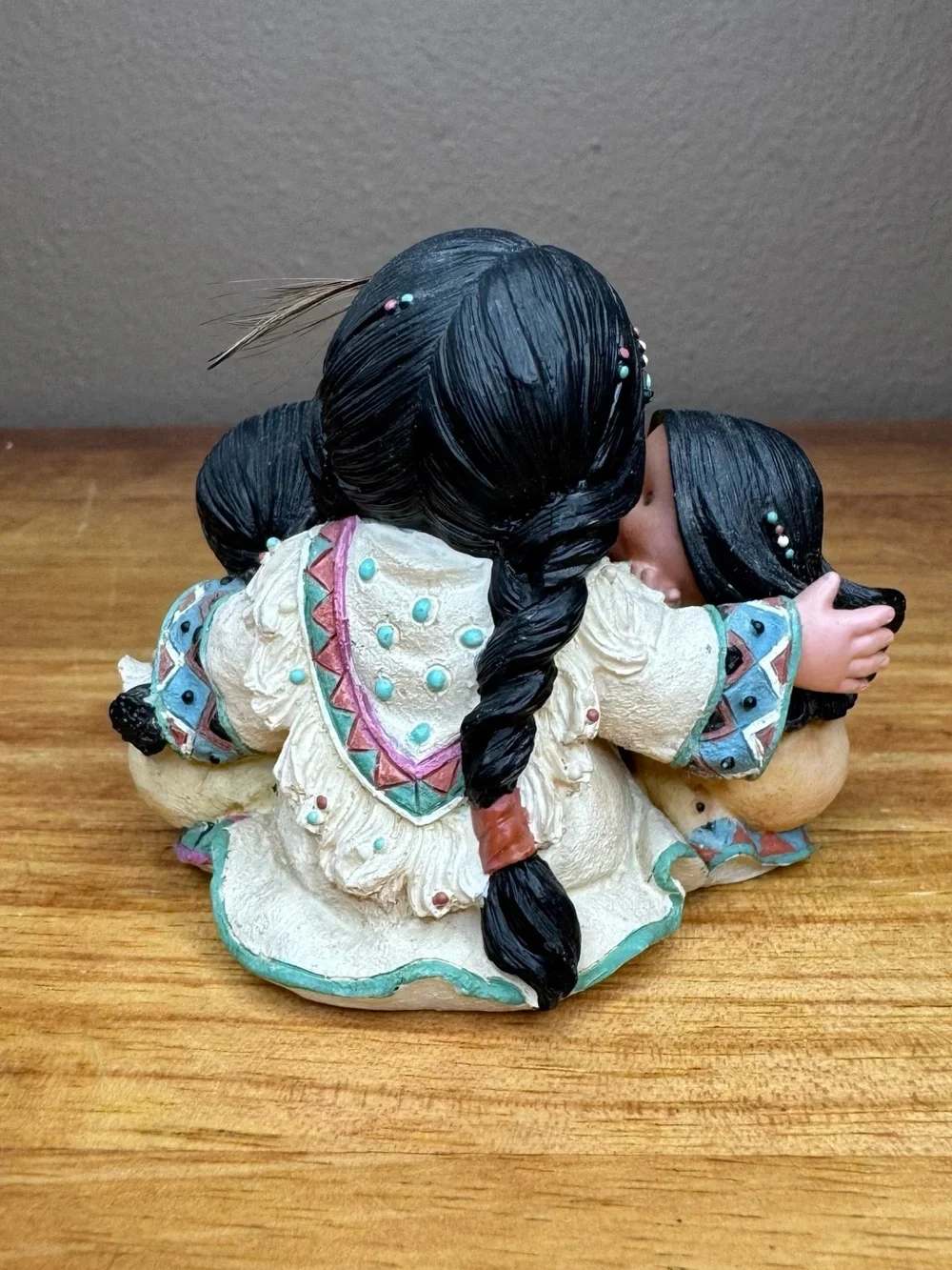 Friends of the Feather Enesco #832464 Minnetonka Native American Family 🪶